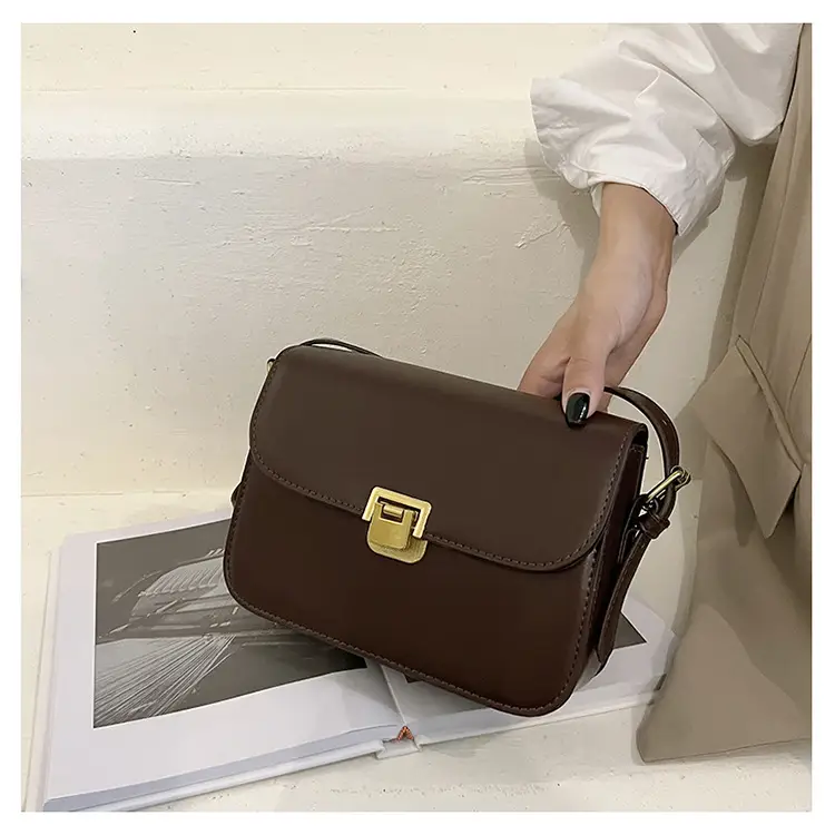 White Square Crossbody Bag for Women — feature 11