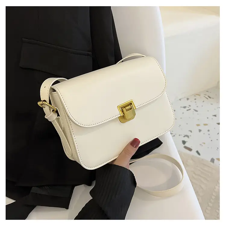 White Square Crossbody Bag for Women — feature 16