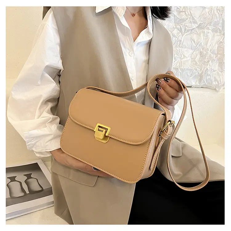 White Square Crossbody Bag for Women — feature 9