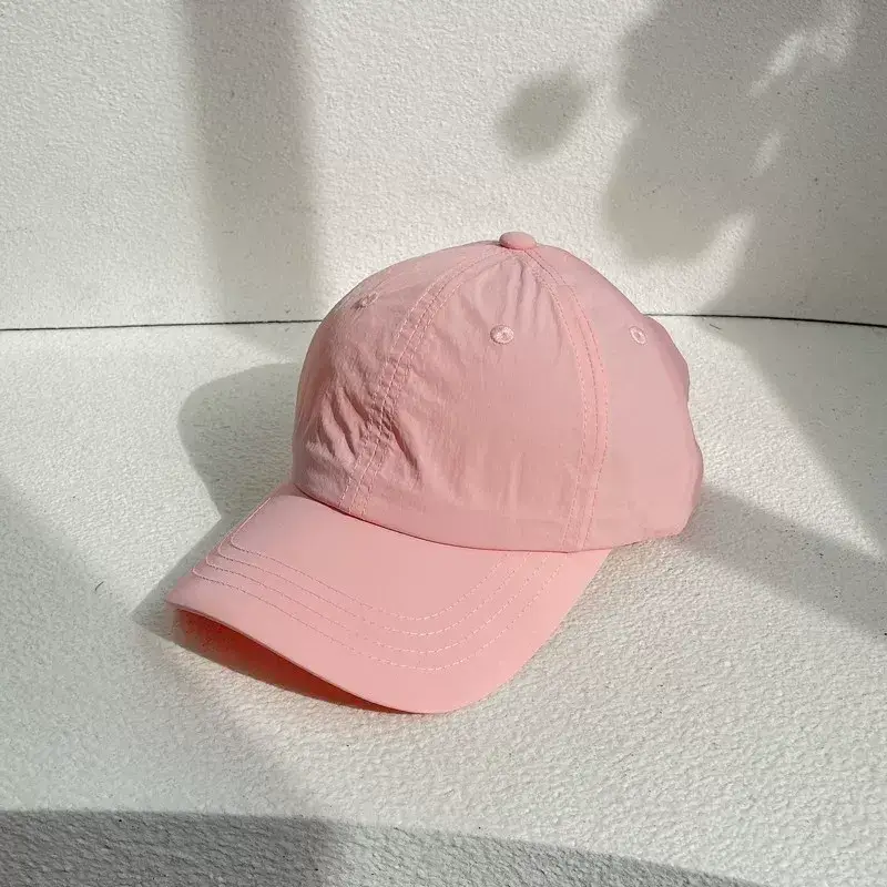 Orange Baseball Cap Women Men Washable Quick Dry — feature 17