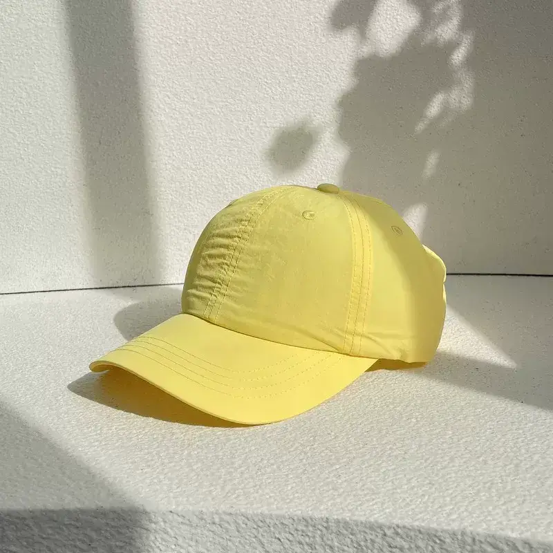 Orange Baseball Cap Women Men Washable Quick Dry — feature 24
