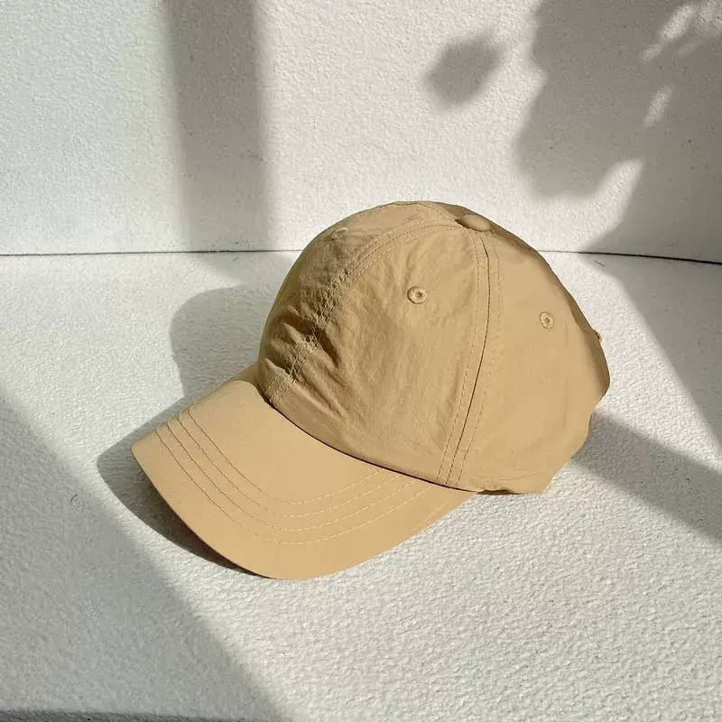 Orange Baseball Cap Women Men Washable Quick Dry — feature 35