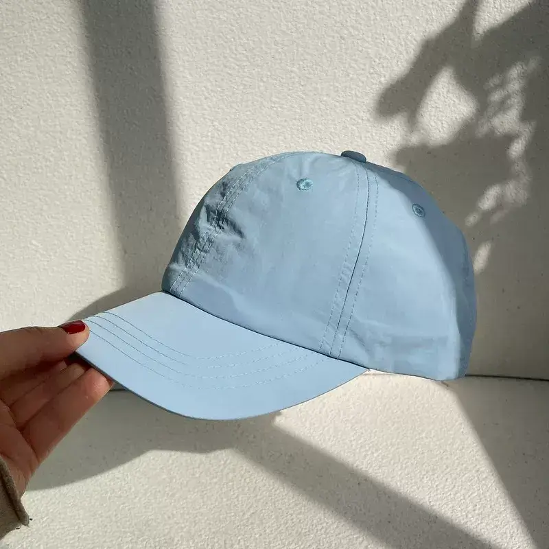 Orange Baseball Cap Women Men Washable Quick Dry — feature 40