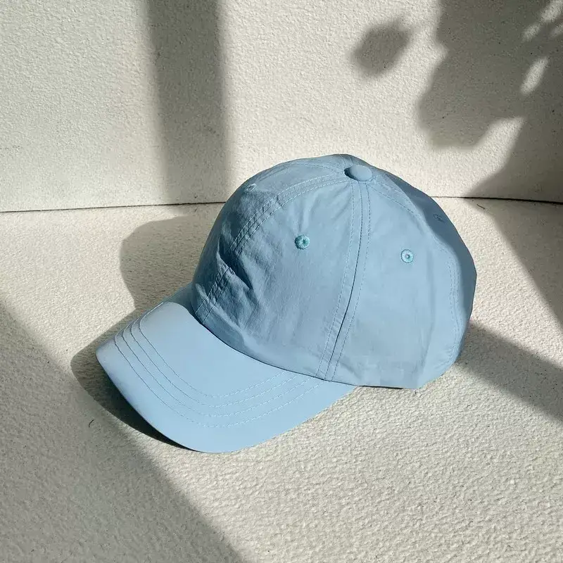 Orange Baseball Cap Women Men Washable Quick Dry — feature 41