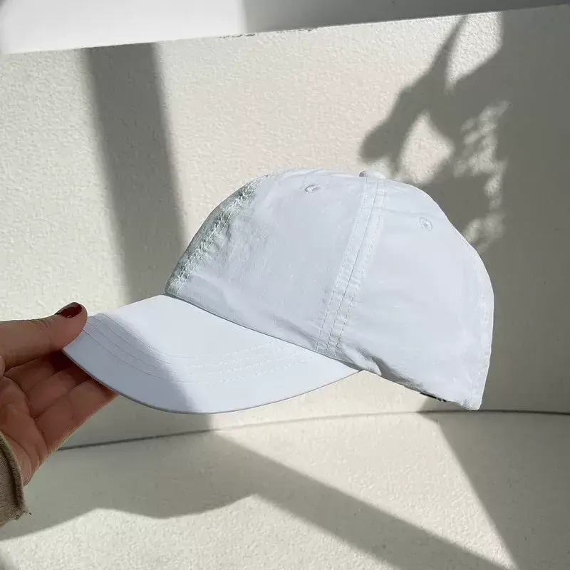 Orange Baseball Cap Women Men Washable Quick Dry — feature 5