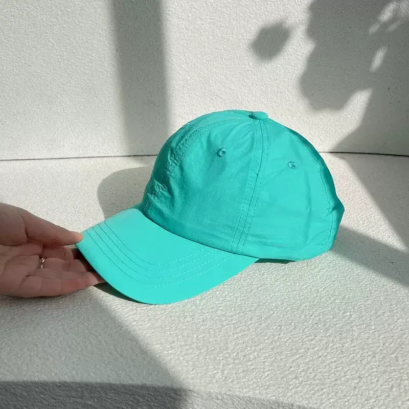 Orange Baseball Cap Women Men Washable Quick Dry — feature 53