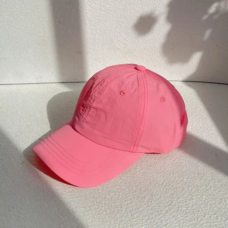 Orange Baseball Cap Women Men Washable Quick Dry - Image 15
