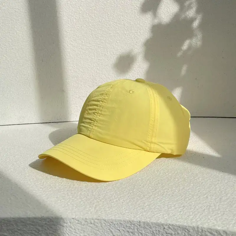 Orange Baseball Cap Women Men Washable Quick Dry - Image 17