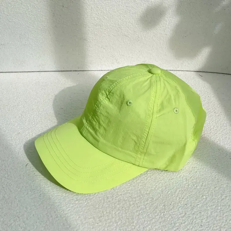 Orange Baseball Cap Women Men Washable Quick Dry - Image 6