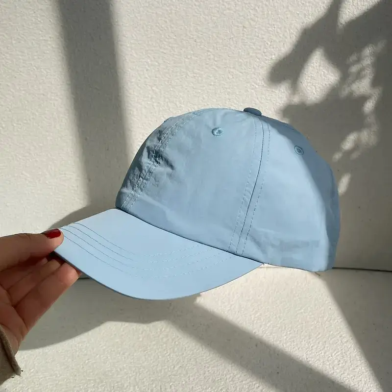 Orange Baseball Cap Women Men Washable Quick Dry - Image 7