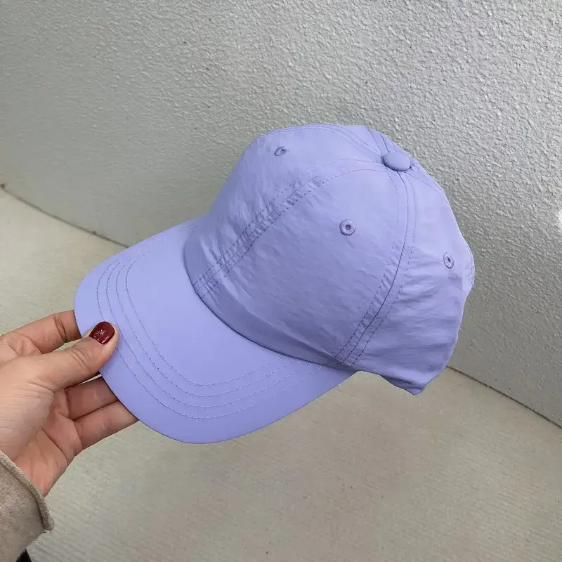 Orange Baseball Cap Women Men Washable Quick Dry - Image 9