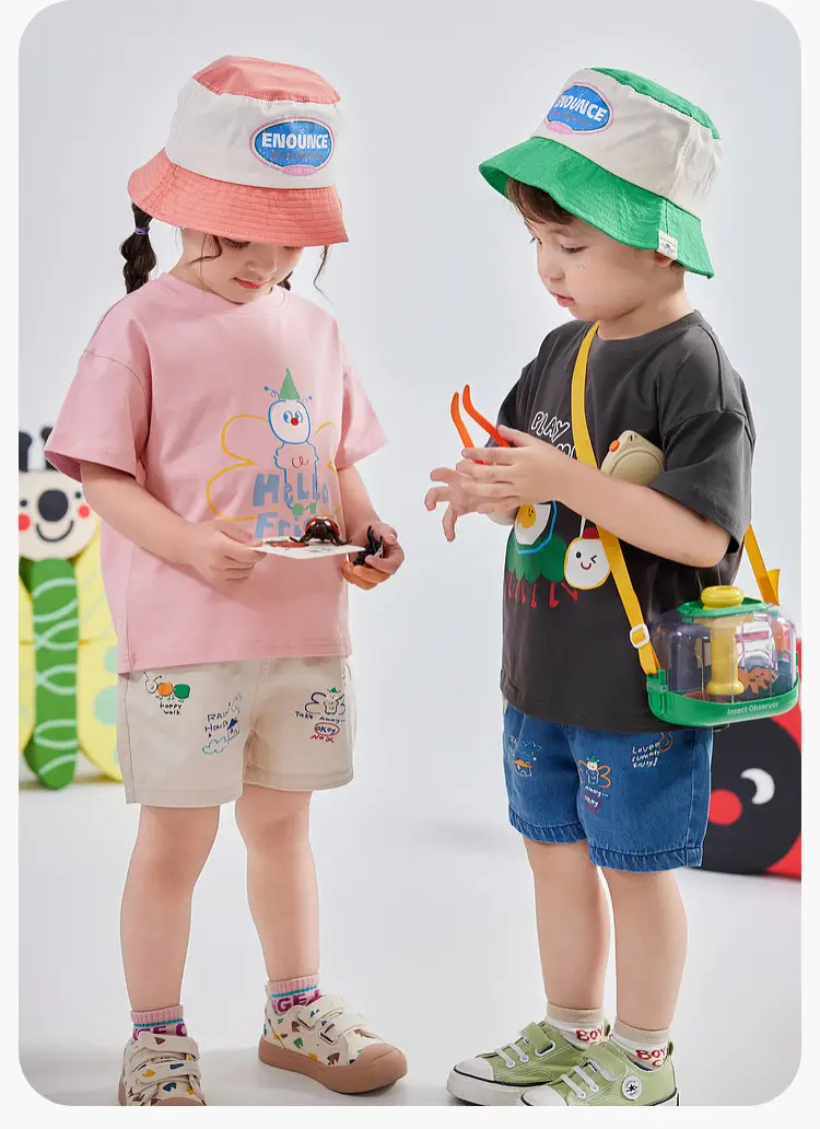 Dudujia Boys Cartoon T-Shirt Black Summer Baby Caring Anti-Mosquito — feature 19