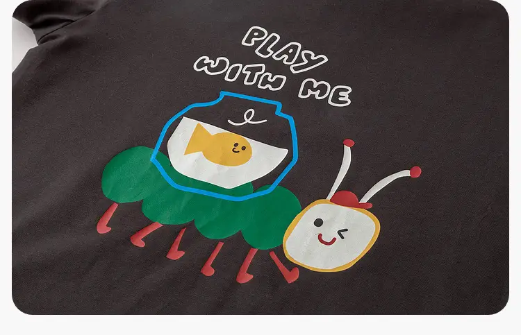 Dudujia Boys Cartoon T-Shirt Black Summer Baby Caring Anti-Mosquito — feature 25