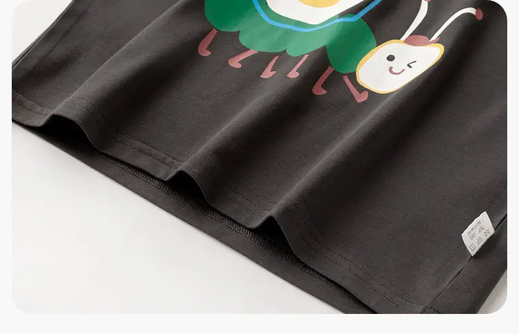 Dudujia Boys Cartoon T-Shirt Black Summer Baby Caring Anti-Mosquito — feature 26