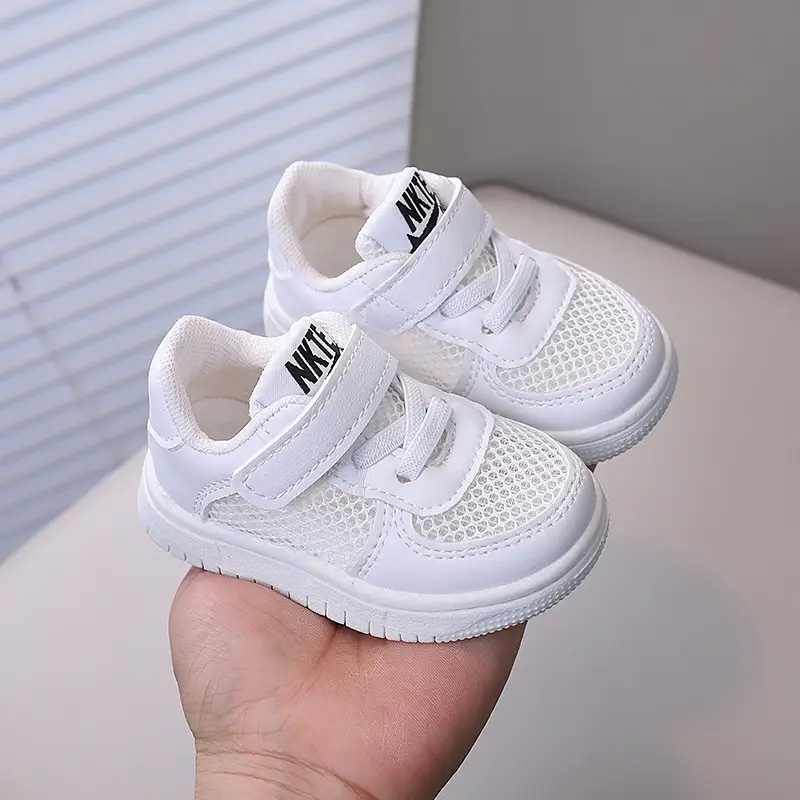 Baby Toddler Sandals White Green Breathable