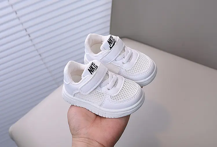 Baby Toddler Sandals White Green Breathable — feature 13