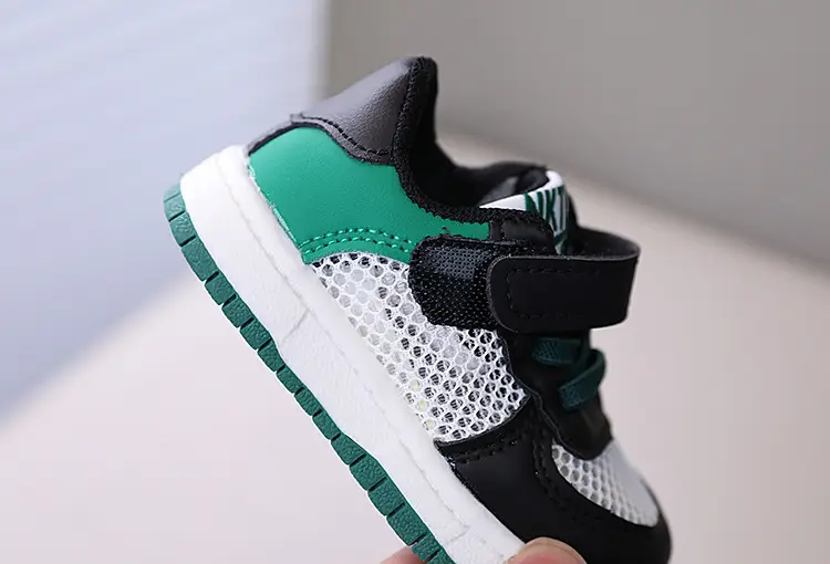 Baby Toddler Sandals White Green Breathable — feature 16