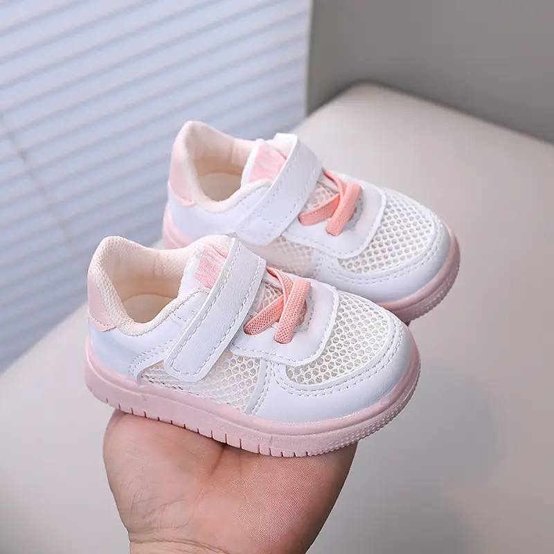 Baby Toddler Sandals White Green Breathable