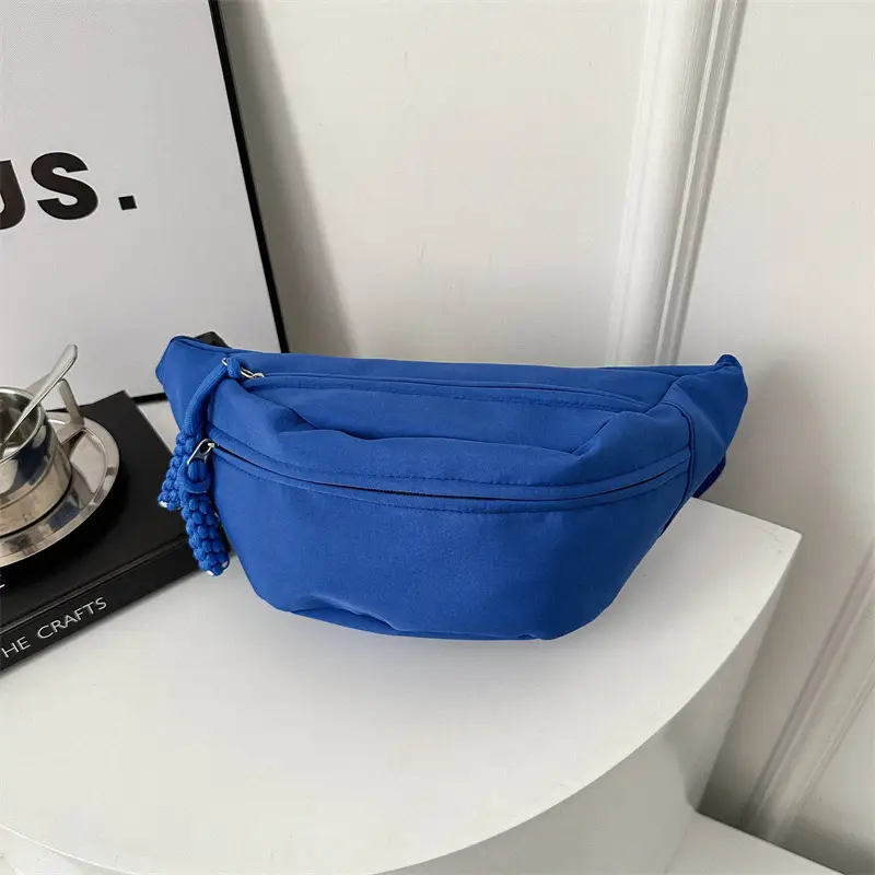 Blue Korean Style Crossbody Bag 2024 Spring - Image 12