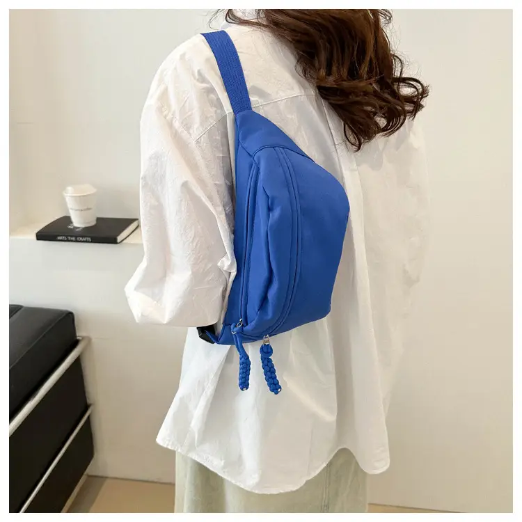 Blue Korean Style Crossbody Bag 2024 Spring — feature 20