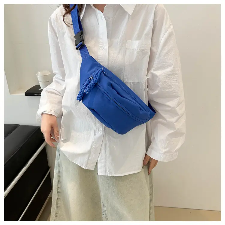 Blue Korean Style Crossbody Bag 2024 Spring — feature 21