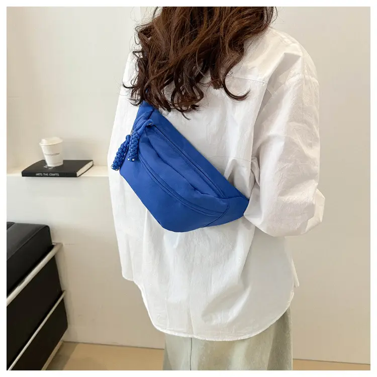 Blue Korean Style Crossbody Bag 2024 Spring — feature 22