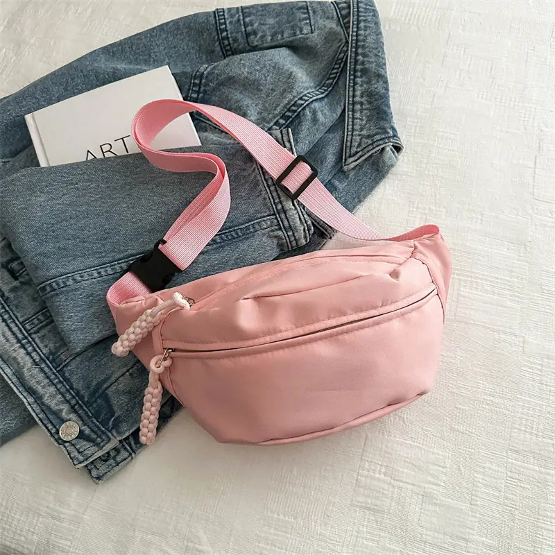Blue Korean Style Crossbody Bag 2024 Spring - Image 4