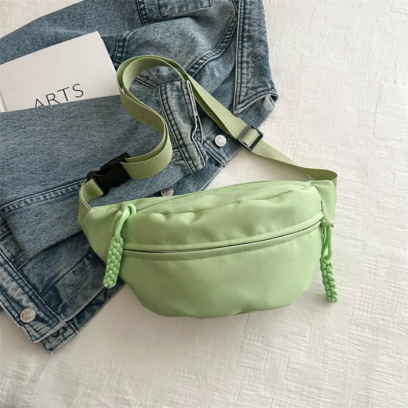 Blue Korean Style Crossbody Bag 2024 Spring - Image 6