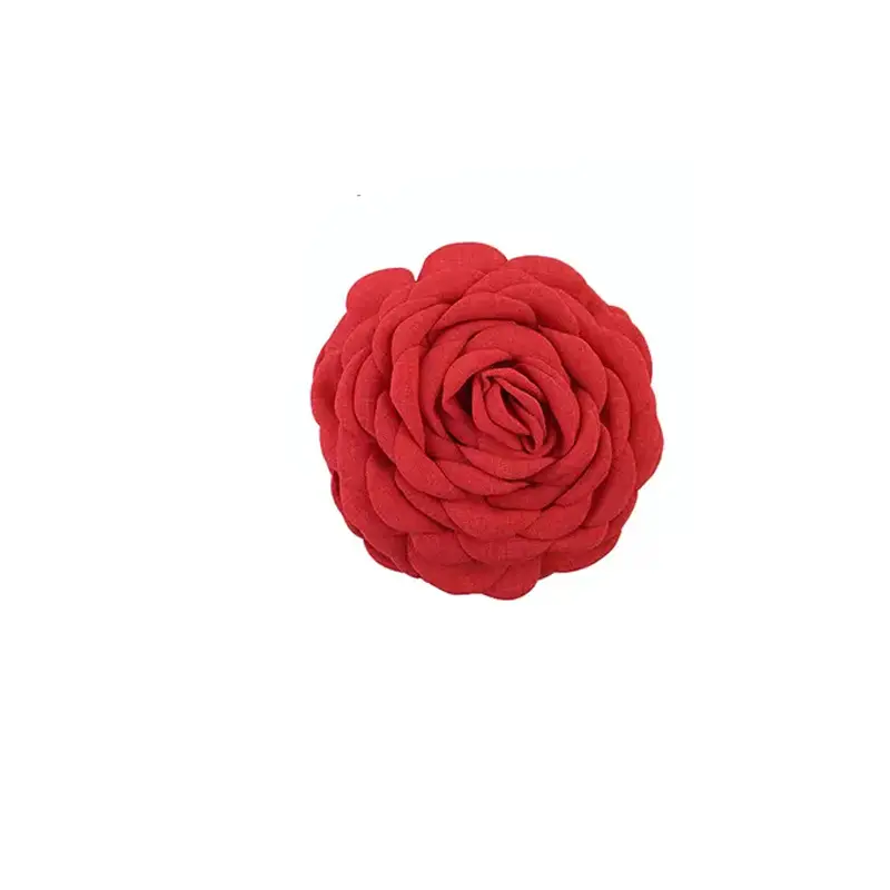 Red Rose Flower Hairpin Clip for Women - Image 9
