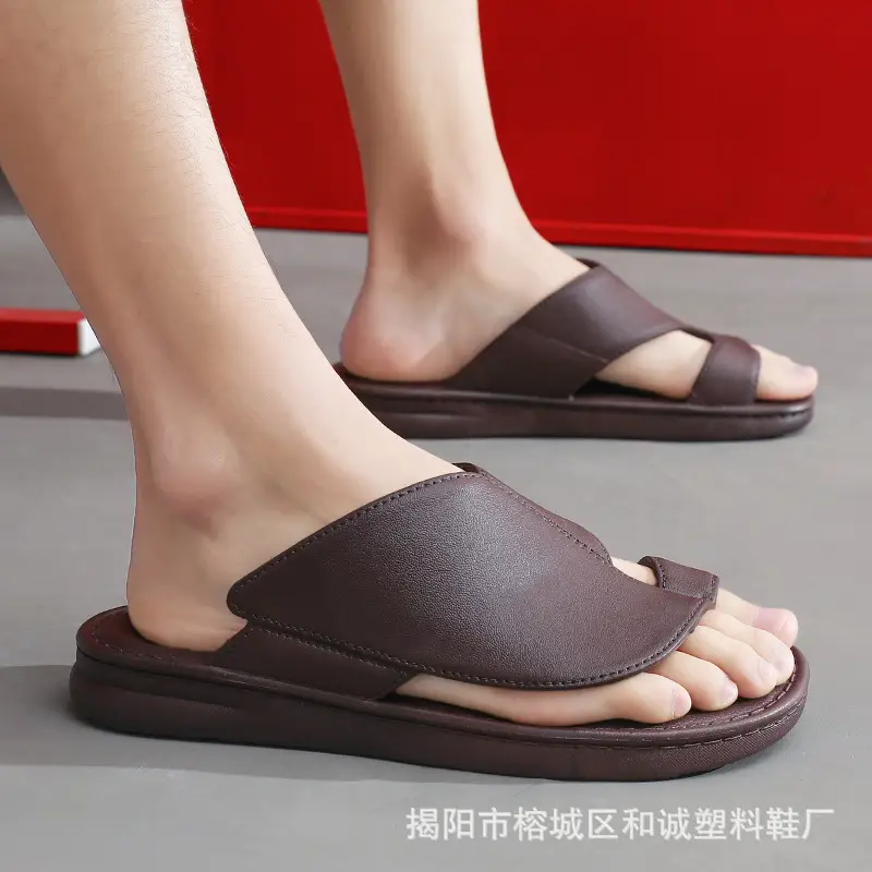Cross-border flip-flops men's beach slippers summer outdoor wear men's slippers men's casual soft-soled sandals large size - Image 7