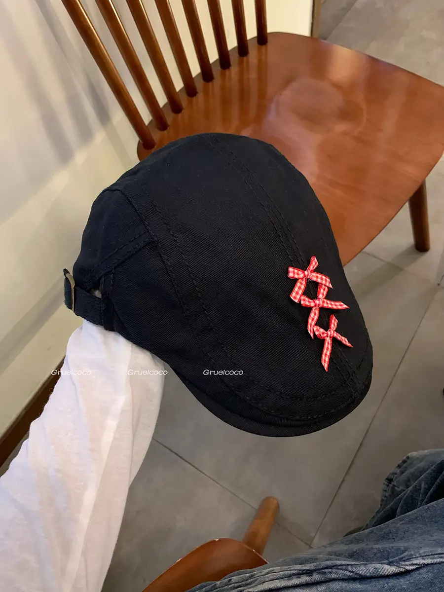Japanese Style Sweet Anti-forward Beret Cap for Women - Image 2