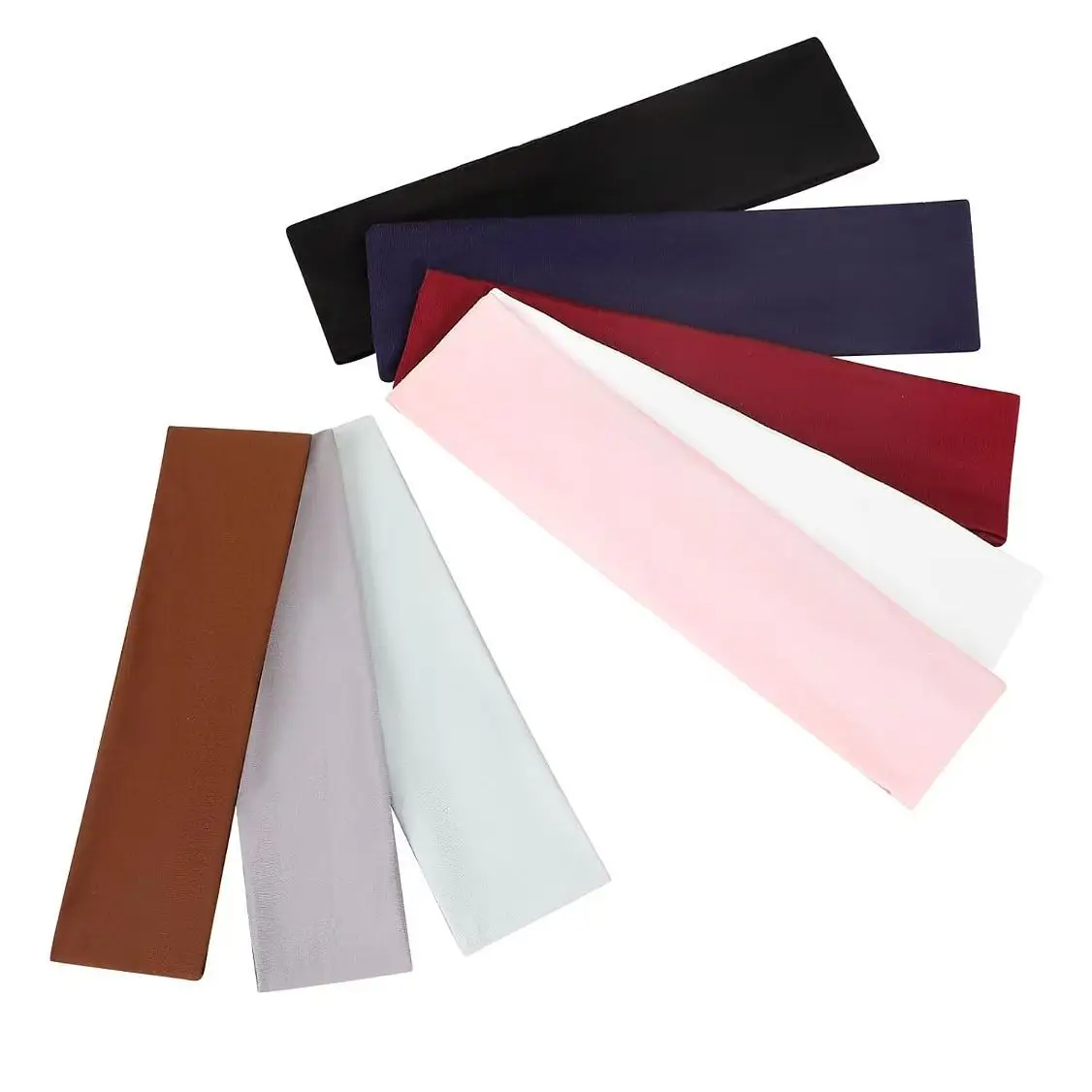 Elastic Non-Slip Yoga Headband Solid Color - Image 21