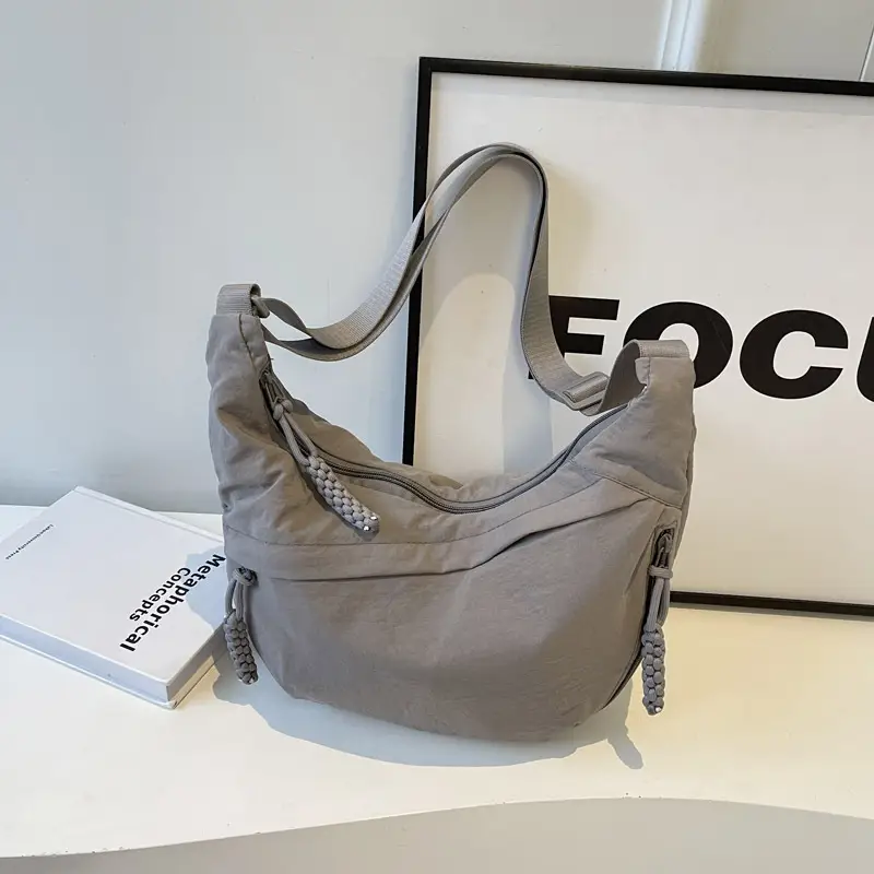 Maroon Japanese Style Crossbody Bag for Women — feature 14