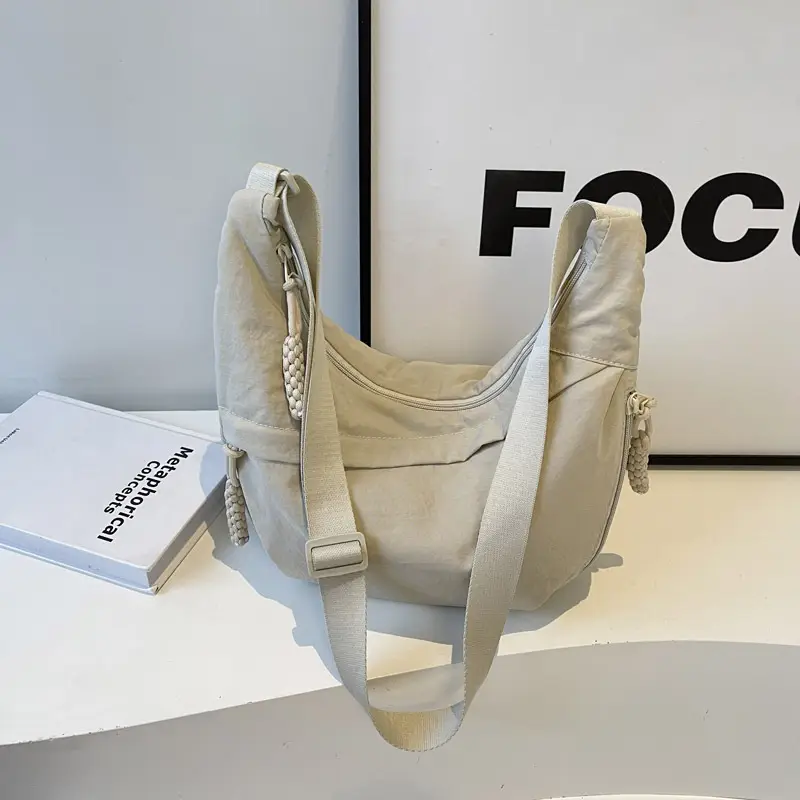 Maroon Japanese Style Crossbody Bag for Women — feature 17