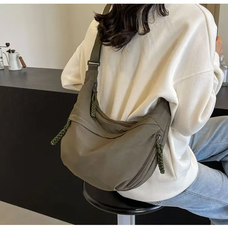 Maroon Japanese Style Crossbody Bag for Women — feature 33