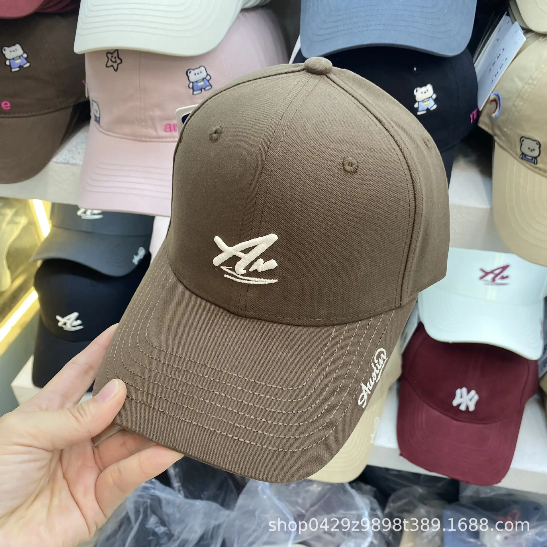 2025 Korean Baseball Cap Women Oversized Duckbill Cap - Image 4