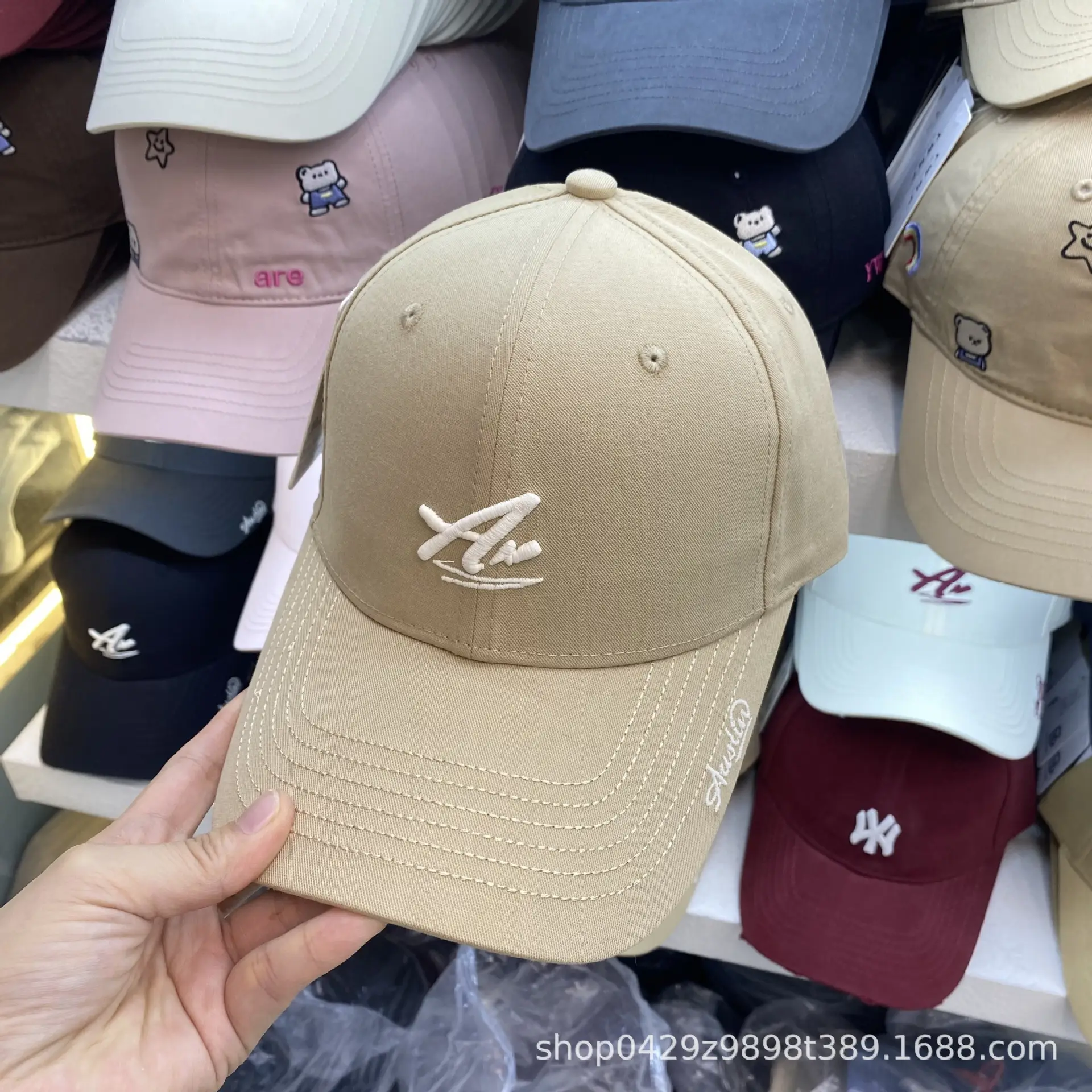 2025 Korean Baseball Cap Women Oversized Duckbill Cap - Image 3