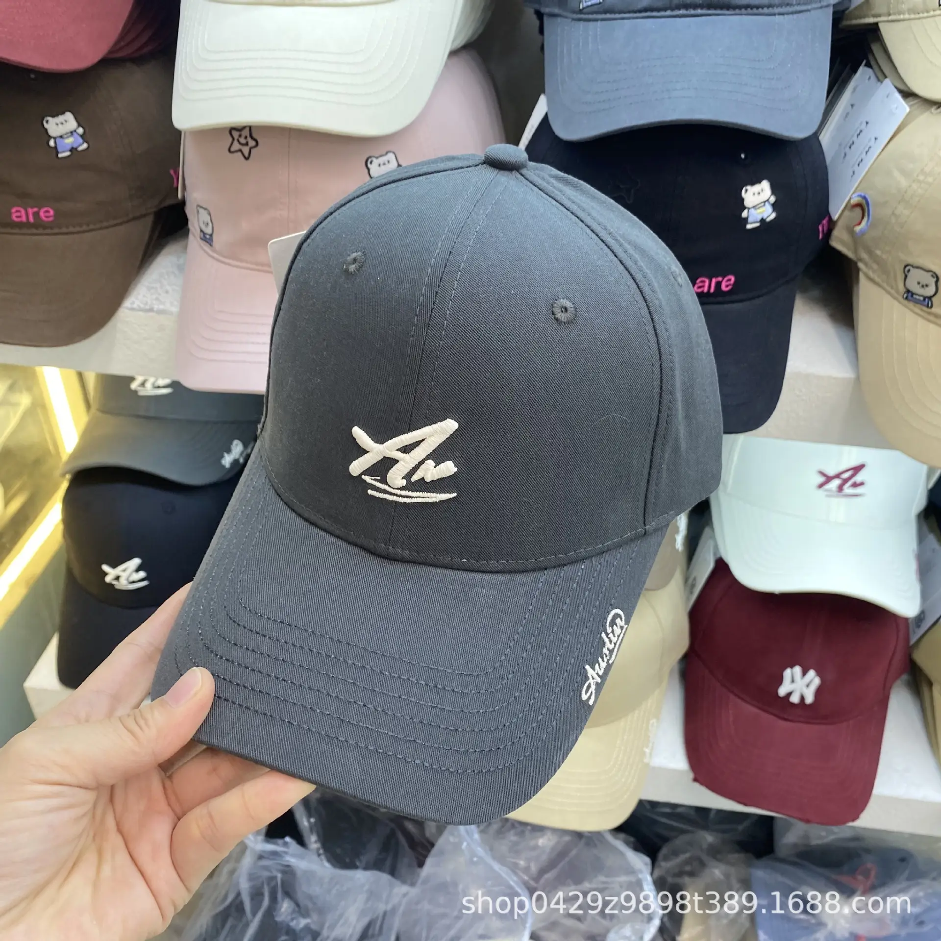 2025 Korean Baseball Cap Women Oversized Duckbill Cap - Image 5