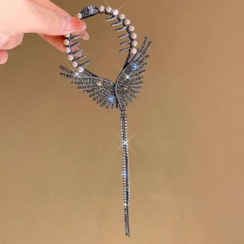 Elegant Angel Wings Hair Clip for Women — feature 6