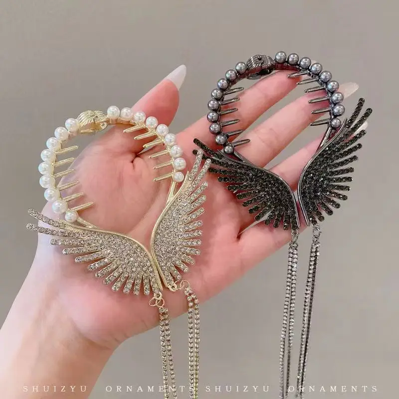 Elegant Angel Wings Hair Clip for Women — feature 8