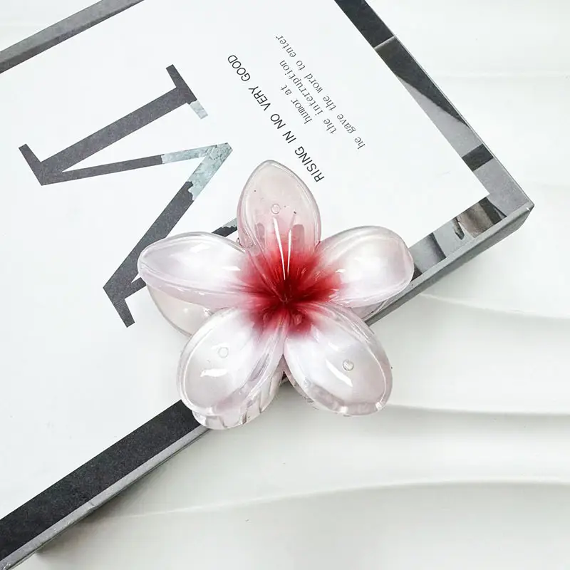Pearlescent Egg Hairpin Gradient Color Grab Clip — feature 14