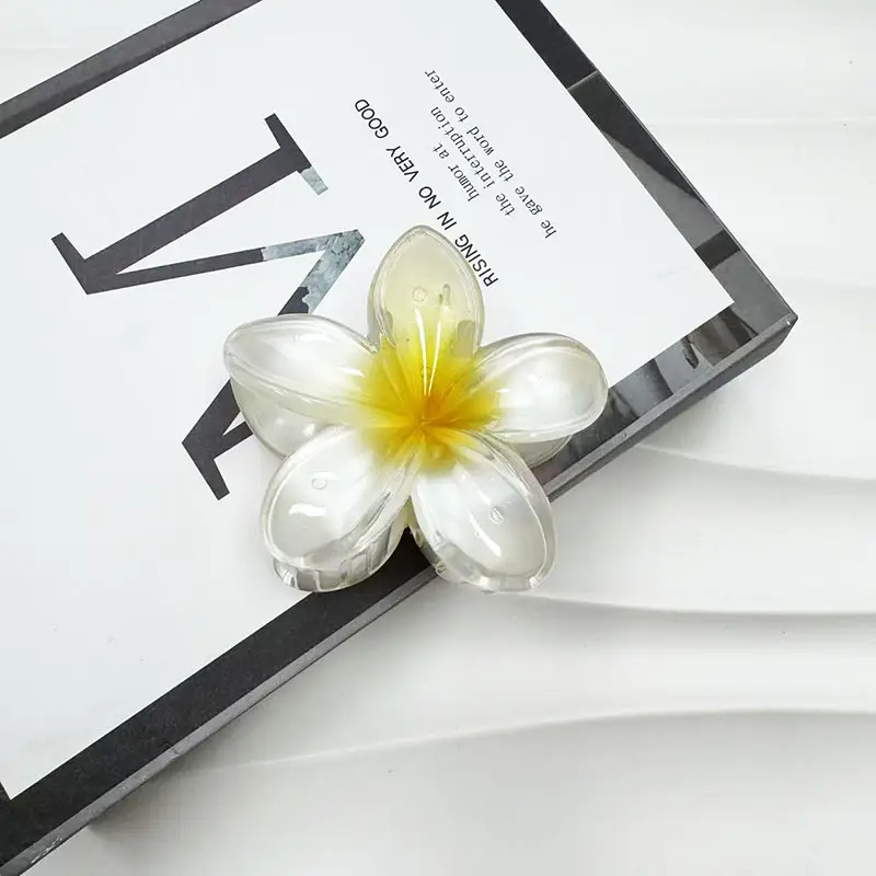 Pearlescent Egg Hairpin Gradient Color Grab Clip — feature 18