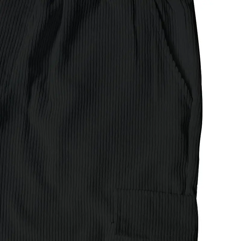 Men's Navy Blue Retro Loose Workwear Trousers Spring 2024 — feature 20