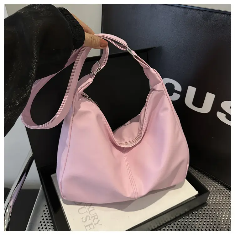 Women's Soft Leather Crossbody Bag with Cute Pom Pom Design — feature 20
