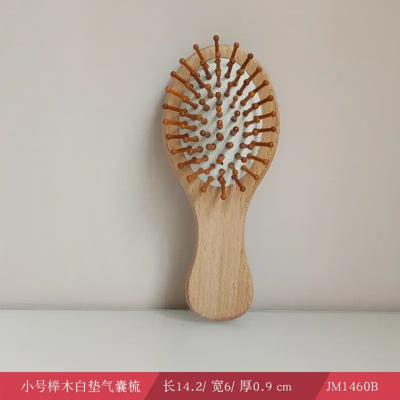 Wooden Bamboo Hair Brush Anti-Static Massage Comb