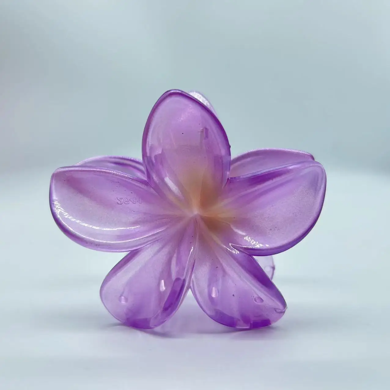 Orange Gradient Flower Hairpin Clip Summer Clip — feature 4