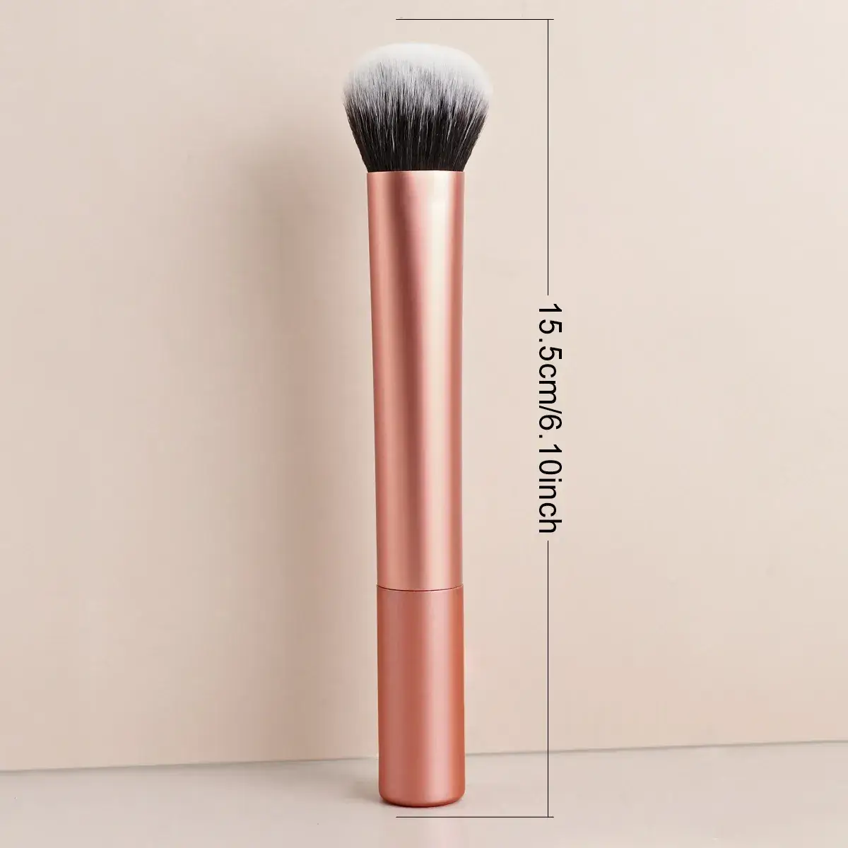 Pink Long Tube Makeup Brushes Set for Eye Shadow & Powder - Image 4