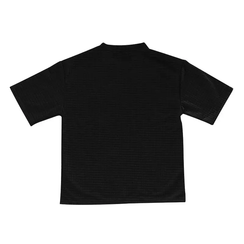 Men Black Cross-Border Ice Silk Shorts Set — feature 48