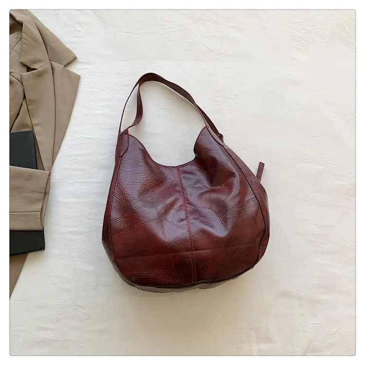 Women's 2024 Retro Leather Tote Bag Large Capacity — feature 24