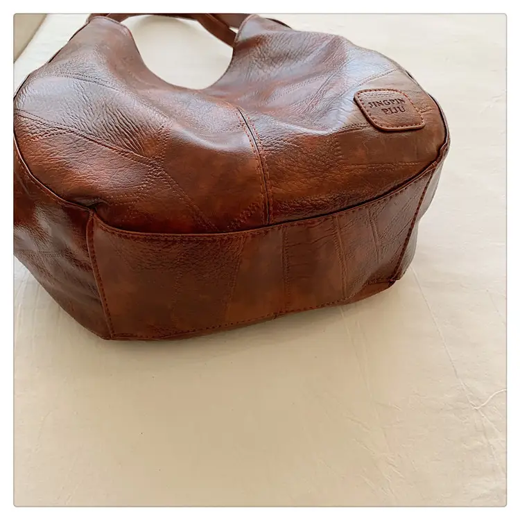 Women's 2024 Retro Leather Tote Bag Large Capacity — feature 26